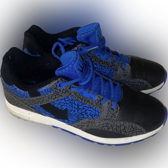 World Of Troop Mens Blue Black Sneakers size 11 - Picture 4 of 6